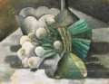 Stillleben aux oignons 1908 kubistisch